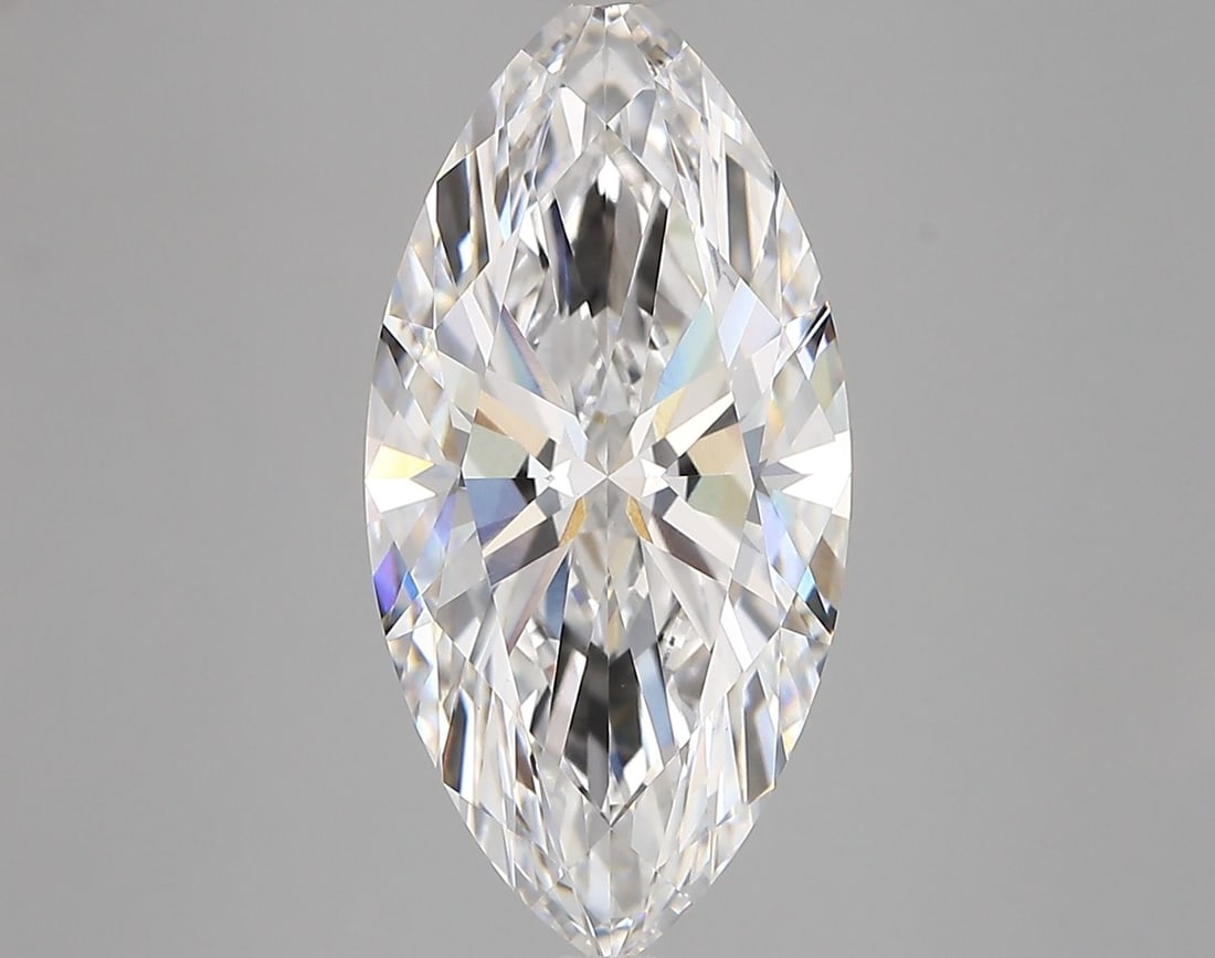Loose Diamond - MARQUISE 5.01ct D VS1: Loose Diamond - MARQUISE 5.01ct D VS1 Source: This is a real non-mined Diamond that has been grown in a lab Shape: MARQUISE Carats: 5.01 Color: D Clarity: VS1 Certification: IGI Video: