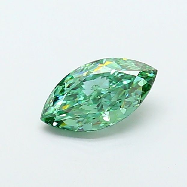 Loose Diamond - MARQUISE 1.6ct Fancy Vivid Green VVS2: Loose Diamond - MARQUISE 1.6ct Fancy Vivid Green VVS2 Source: This is a real non-mined Diamond that has been grown in a lab Shape: MARQUISE Carats: 1.6 Color: Fancy Vivid Green Certification: IGI Vide