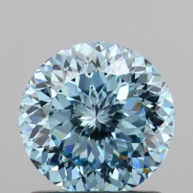 Loose Diamond - ROUND 1.1ct Fancy Intense Blue VS1: Loose Diamond - ROUND 1.1ct Fancy Intense Blue VS1 Source: This is a real non-mined Diamond that has been grown in a lab Shape: ROUND Carats: 1.1 Color: Fancy Intense Blue Certification: IGI Video:
