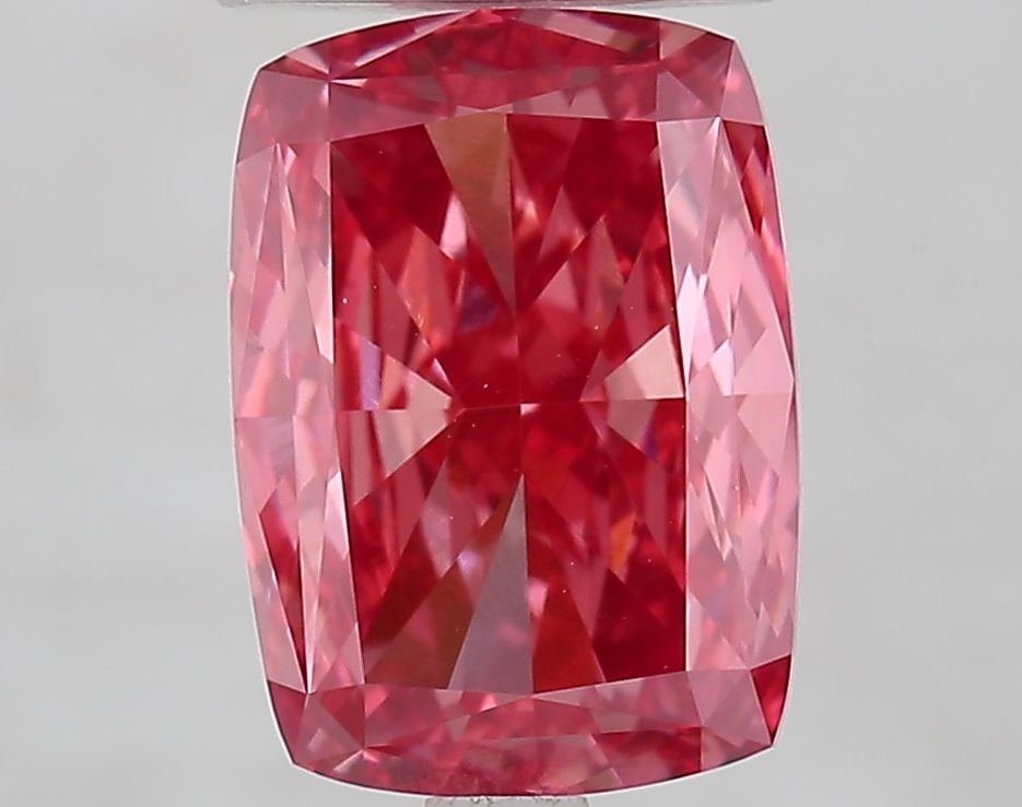 Loose Diamond - CUSHION MODIFIED 4.09ct Fancy Vivid Pink VVS2: Loose Diamond - CUSHION MODIFIED 4.09ct Fancy Vivid Pink VVS2 Source: This is a real non-mined Diamond that has been grown in a lab Shape: CUSHION MODIFIED Carats: 4.09 Color: Fancy Vivid Pink Certifi