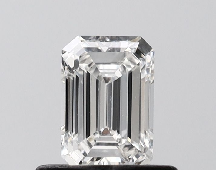 Loose Diamond - EMERALD 0.51ct F VVS2: Loose Diamond - EMERALD 0.51ct F VVS2 Source: This is a real non-mined Diamond that has been grown in a lab Shape: EMERALD Carats: 0.51 Color: F Clarity: VVS2 Certification: IGI Video: