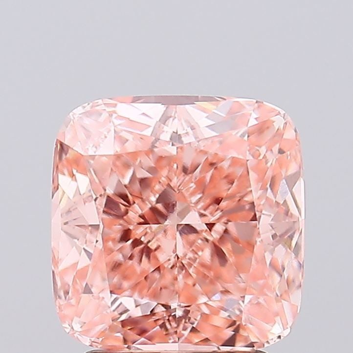 Loose Diamond - CUSHION MODIFIED 2.73ct Fancy Intense Pink VVS2: Loose Diamond - CUSHION MODIFIED 2.73ct Fancy Intense Pink VVS2 Source: This is a real non-mined Diamond that has been grown in a lab Shape: CUSHION MODIFIED Carats: 2.73 Color: Fancy Intense Pink