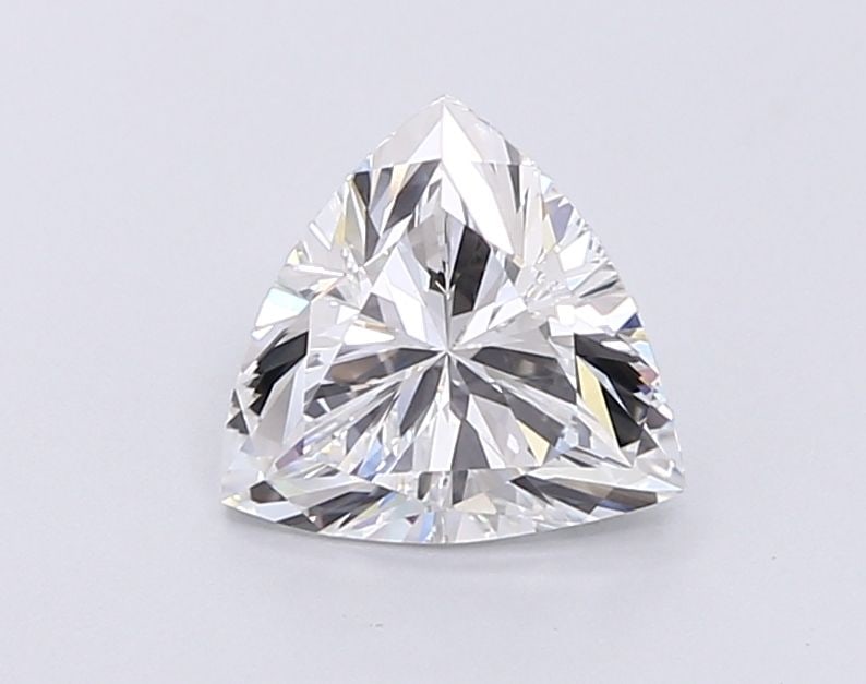Loose Diamond - TRIANGULAR 1.6ct E VVS2: Loose Diamond - TRIANGULAR 1.6ct E VVS2 Source: This is a real non-mined Diamond that has been grown in a lab Shape: TRIANGULAR Carats: 1.6 Color: E Clarity: VVS2 Certification: IGI Video: