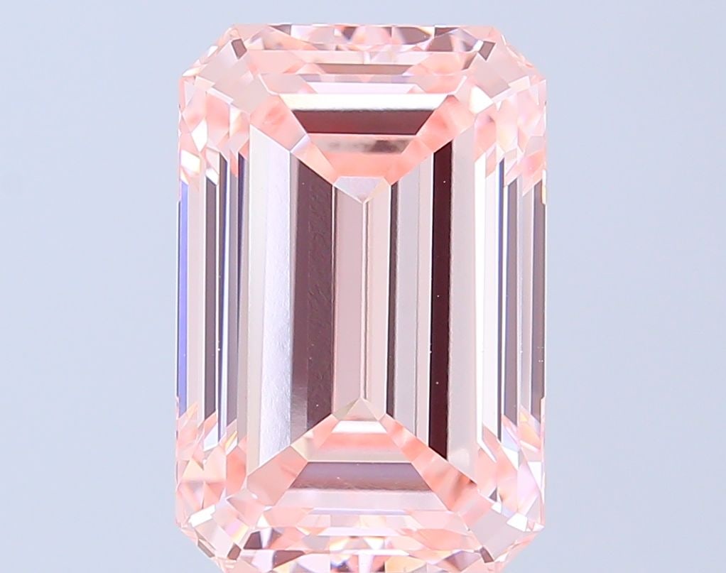 Loose Diamond - EMERALD 8.09ct Fancy Intense Pink VVS2 (1 of 1)