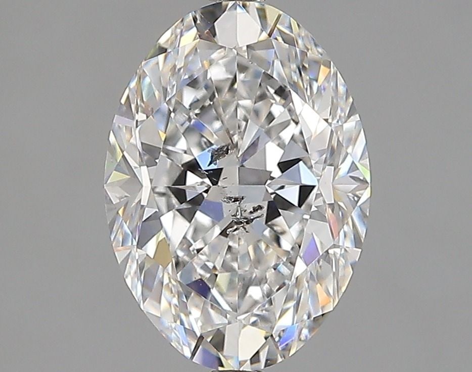 Loose Diamond - OVAL 2.5ct E I1: Loose Diamond - OVAL 2.5ct E I1 Source: Natural Shape: OVAL Carats: 2.5 Color: E Clarity: I1 Certification: GIA Video: