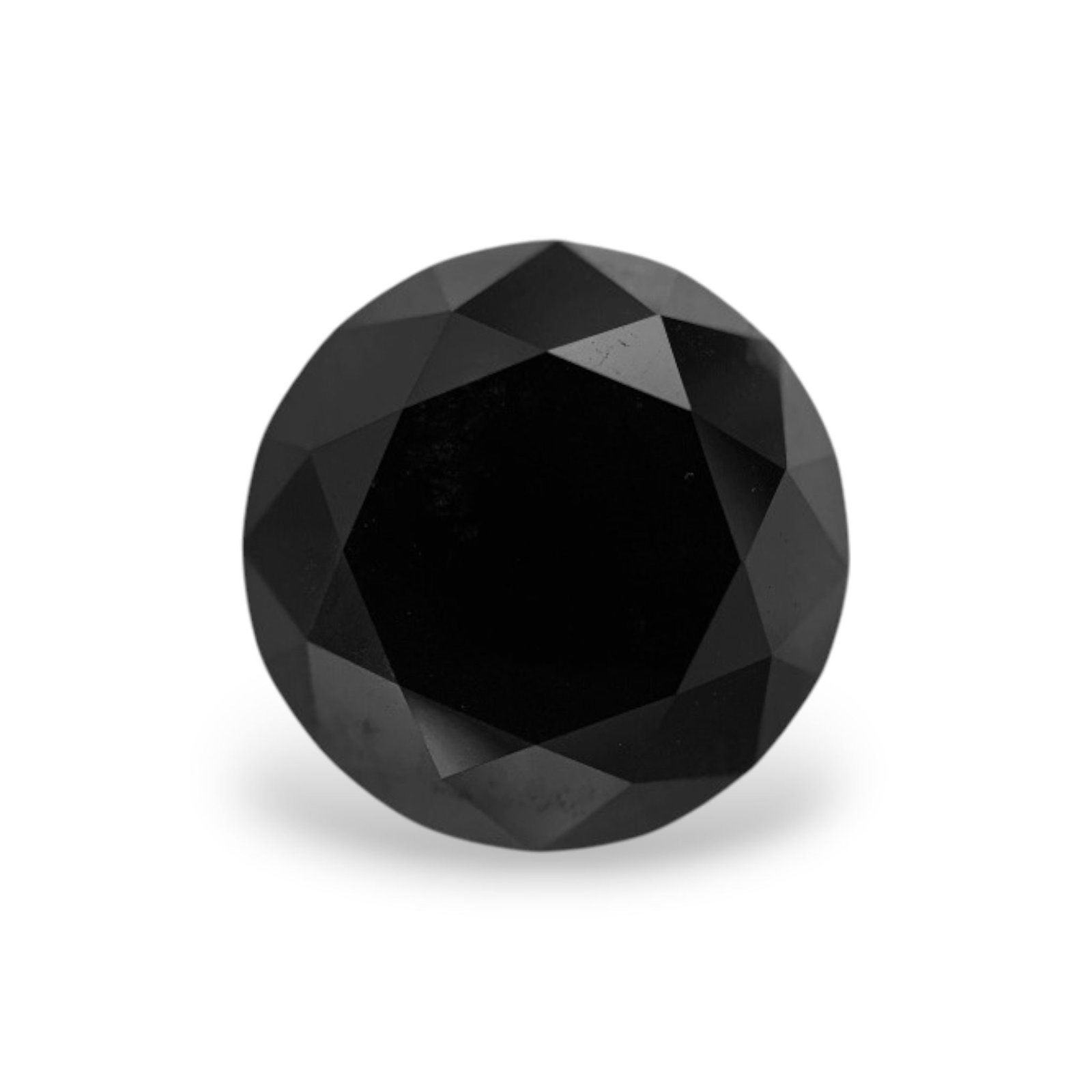 Loose Diamond - ROUND 8.28ct Fancy Black: Loose Diamond - ROUND 8.28ct Fancy Black Source: Natural Shape: ROUND Carats: 8.28 Color: Fancy Black Certification: IGI Video: