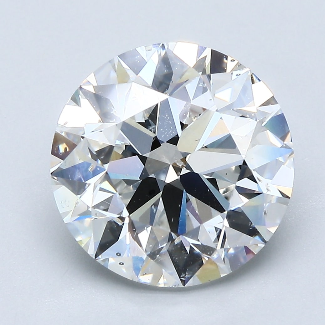 Loose Diamond - Round 5.01ct E SI2: Loose Diamond - Round 5.01ct E SI2 Source: Natural Mined Diamond Shape: Round Carats: 5.01 Color: E Clarity: SI2 Certification: GIA Condition: Pre-Owned PLEASE NOTE: Framed, Large, or heavy items do n