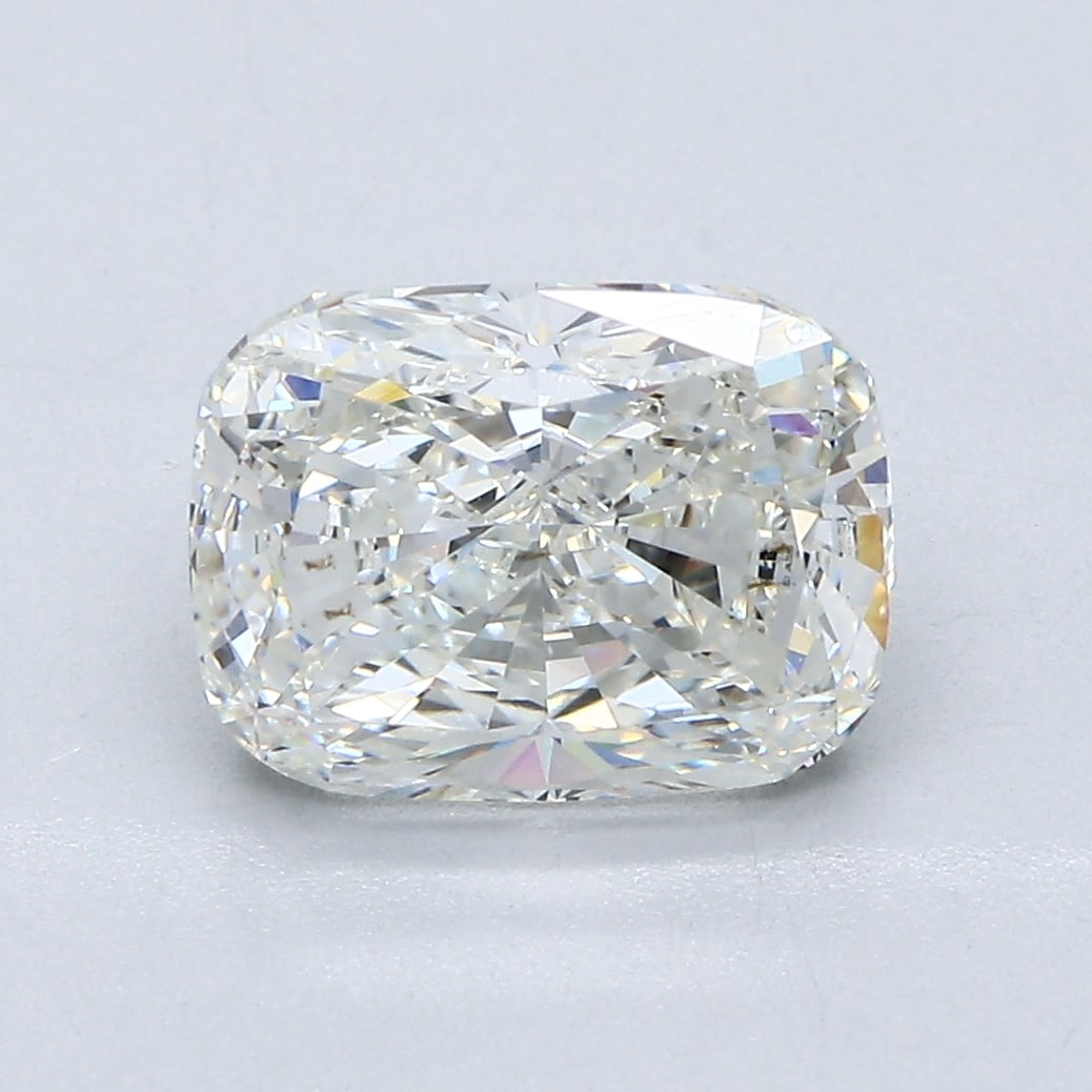 Loose Diamond - CUSHION 3.02ct I VS2: Loose Diamond - CUSHION 3.02ct I VS2 Source: Natural Mined Diamond Shape: CUSHION Carats: 3.02 Color: I Clarity: VS2 Certification: GIA Condition: Pre-Owned PLEASE NOTE: Framed, Large, or heavy items 