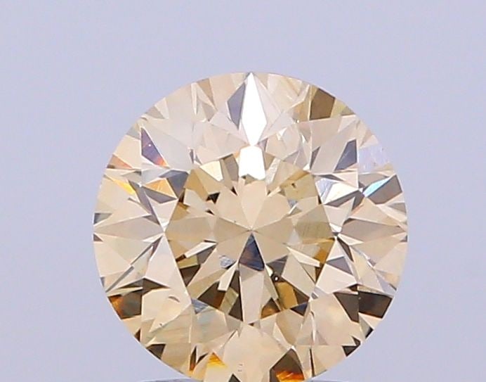 Loose Diamond - ROUND 1.51ct Light Brown VS1: Loose Diamond - ROUND 1.51ct Light Brown VS1 Source: Natural Shape: ROUND Carats: 1.51 Color: Light Brown Certification: NONE Video: