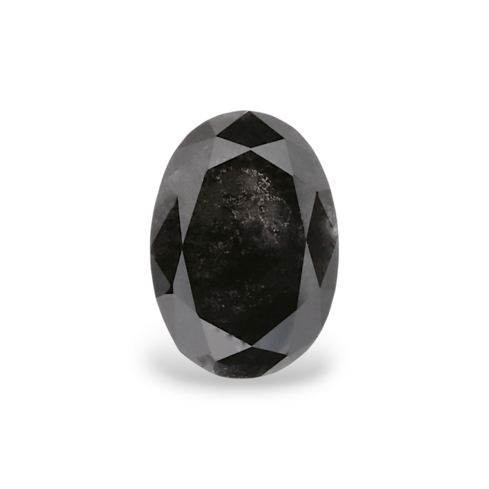 Loose Diamond - OVAL 0.9ct Fancy Black VVS2: Loose Diamond - OVAL 0.9ct Fancy Black VVS2 Source: Natural Shape: OVAL Carats: 0.9 Color: Fancy Black Certification: GIA Video: