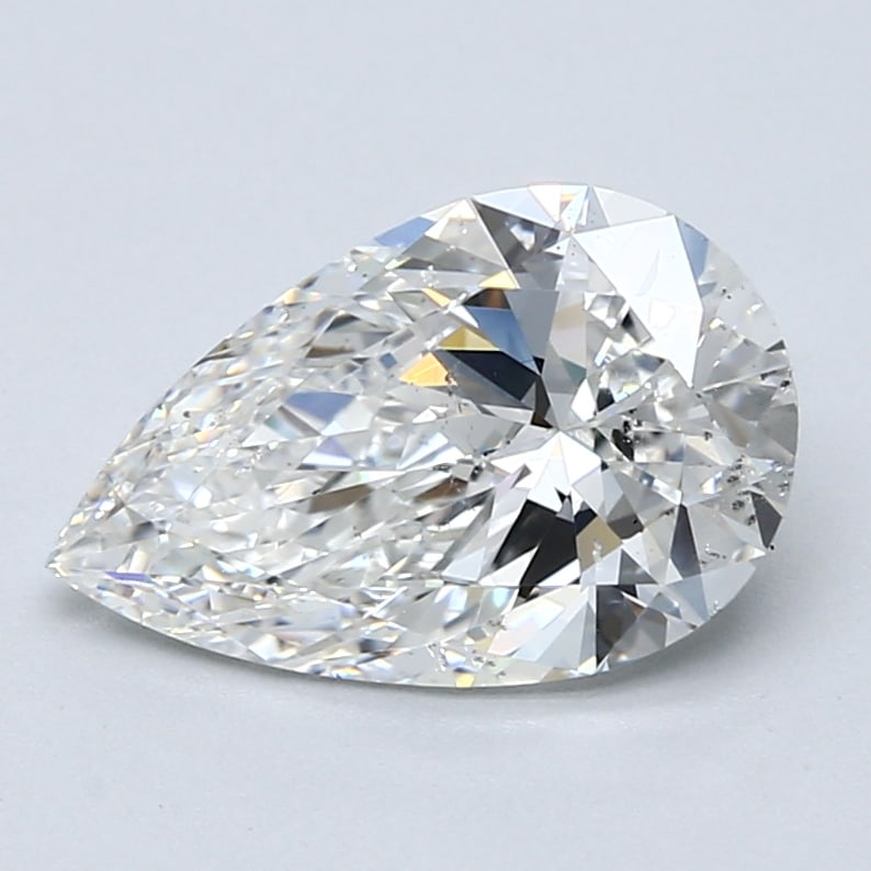 Loose Diamond - PEAR 2.52ct F SI1: Loose Diamond - PEAR 2.52ct F SI1 Source: Natural Mined Diamond Shape: PEAR Carats: 2.52 Color: F Clarity: SI1 Certification: GIA Condition: Pre-Owned PLEASE NOTE: Framed, Large, or heavy items do not
