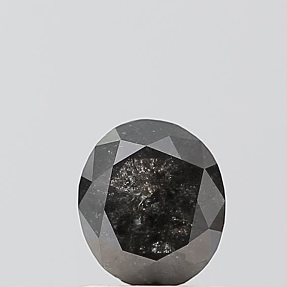 Loose Diamond - OVAL 0.86ct Salt and Pepper VVS2: Loose Diamond - OVAL 0.86ct Salt and Pepper VVS2 Source: Natural Shape: OVAL Carats: 0.86 Color: Salt and Pepper Certification: NONE Video: