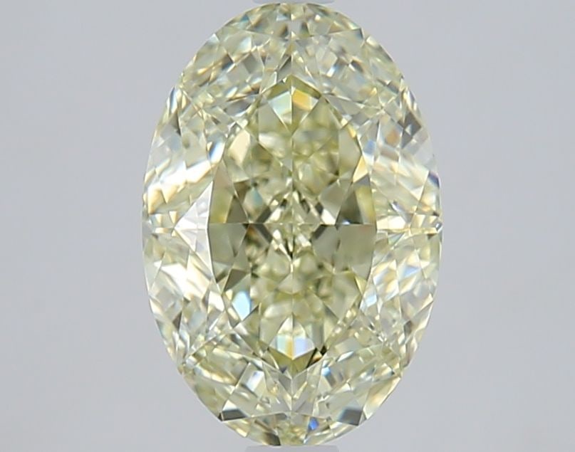 Loose Diamond - OVAL 2.01ct Fancy Light Brownish Greenish Yellow VS2 (1 of 1)