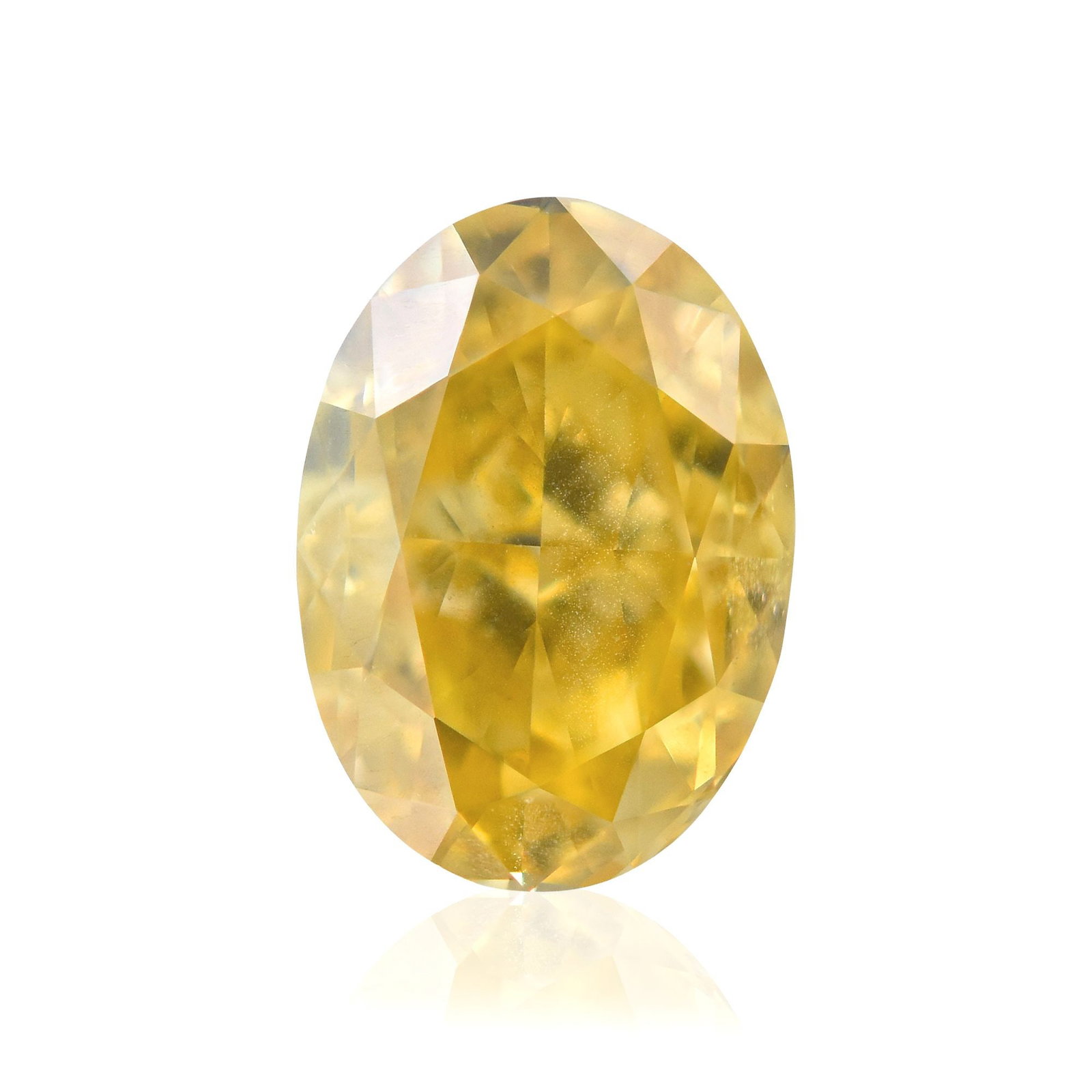 Loose Diamond - OVAL 1.0ct Fancy Deep Yellow SI1: Loose Diamond - OVAL 1.0ct Fancy Deep Yellow SI1 Source: Natural Shape: OVAL Carats: 1.0 Color: Fancy Deep Yellow Certification: GIA Video: