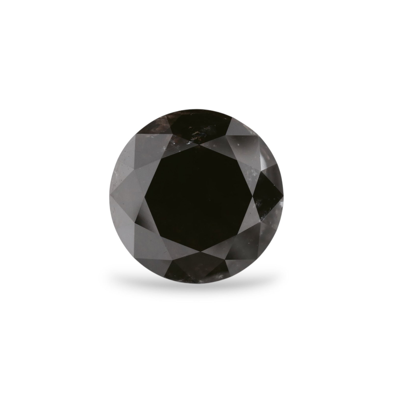 Loose Diamond - ROUND 5.41ct Fancy Black VVS2: Loose Diamond - ROUND 5.41ct Fancy Black VVS2 Source: Natural Shape: ROUND Carats: 5.41 Color: Fancy Black Certification: GIA Video:
