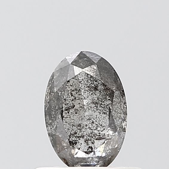 Loose Diamond - OVAL 0.46ct Salt and Pepper VVS2: Loose Diamond - OVAL 0.46ct Salt and Pepper VVS2 Source: Natural Shape: OVAL Carats: 0.46 Color: Salt and Pepper Certification: NONE Video: