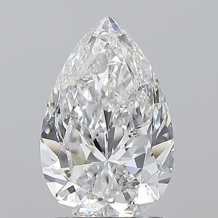 Loose Diamond - PEAR 1.71ct D SI2: Loose Diamond - PEAR 1.71ct D SI2 Source: Natural Mined Diamond Shape: PEAR Carats: 1.71 Color: D Clarity: SI2 Certification: GIA Condition: Pre-Owned PLEASE NOTE: Framed, Large, or heavy items do not