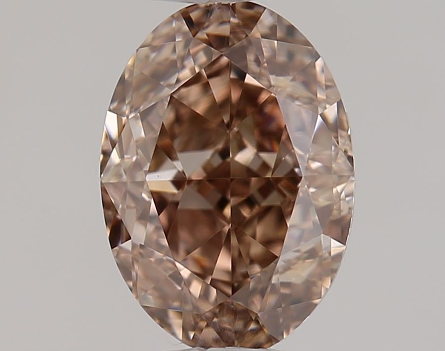 Loose Diamond - OVAL 0.74ct Fancy Dark Orange Brown VS1: Loose Diamond - OVAL 0.74ct Fancy Dark Orange Brown VS1 Source: Natural Shape: OVAL Carats: 0.74 Color: Fancy Dark Orange Brown Certification: GIA Video:
