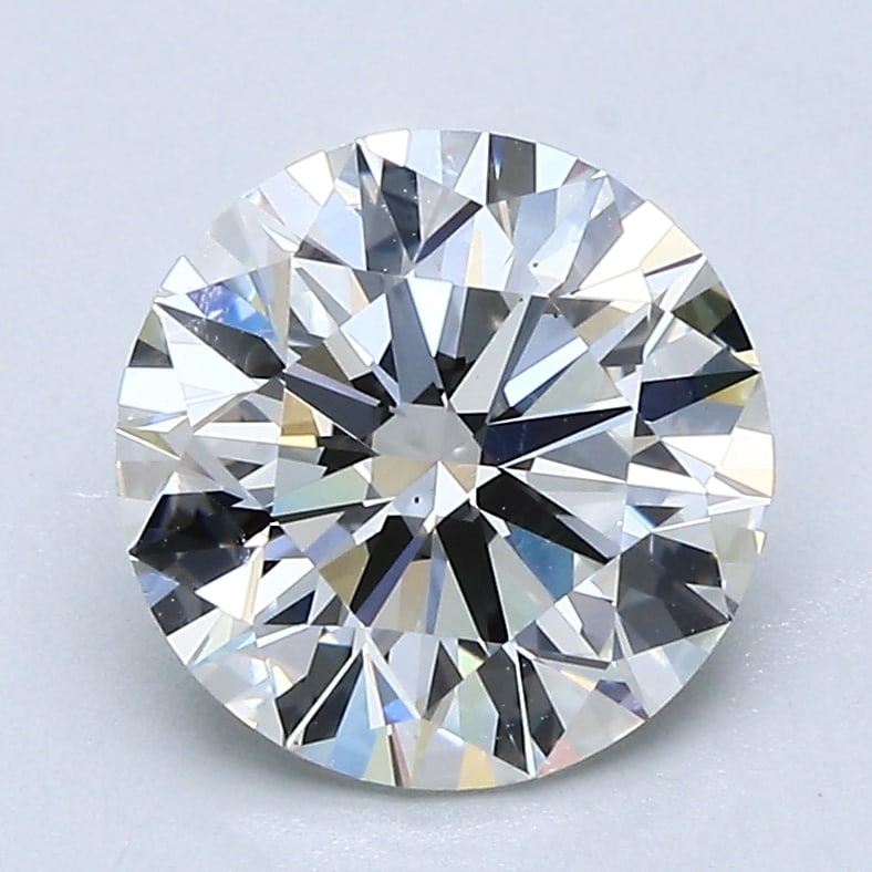 Loose Diamond - Round 2.15ct J VS1: Loose Diamond - Round 2.15ct J VS1 Source: Natural Mined Diamond Shape: Round Carats: 2.15 Color: J Clarity: VS1 Certification: GIA Condition: Pre-Owned PLEASE NOTE: Framed, Large, or heavy items do n