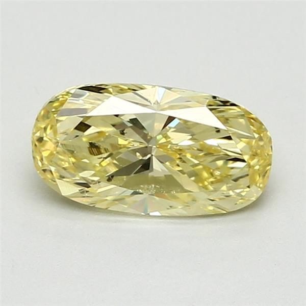 Loose Diamond - OVAL 1.55ct Fancy Intense Yellow SI2: Loose Diamond - OVAL 1.55ct Fancy Intense Yellow SI2 Source: Natural Shape: OVAL Carats: 1.55 Color: Fancy Intense Yellow Certification: GIA Video: