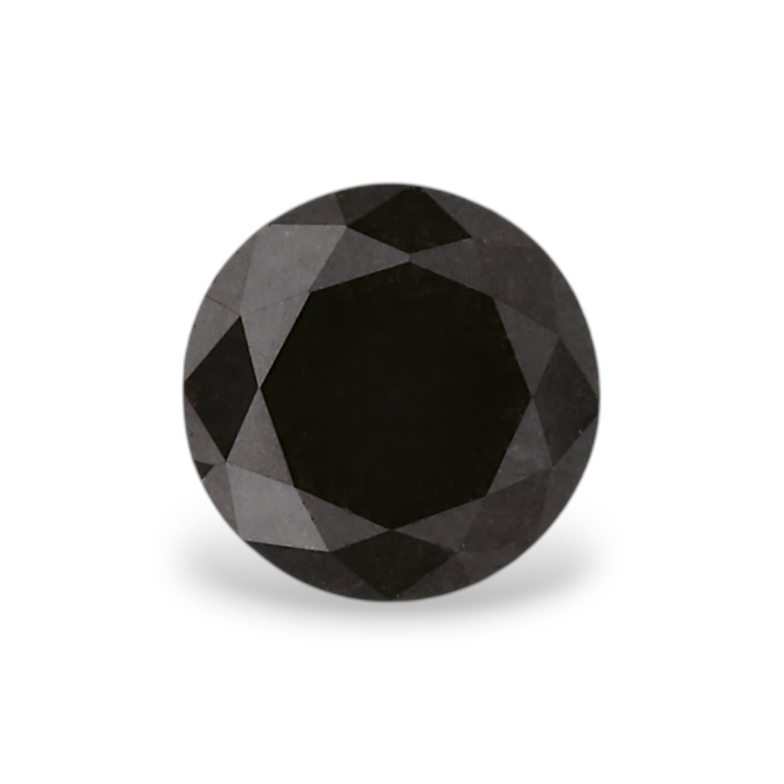 Loose Diamond - ROUND 0.45ct Fancy Black VVS2: Loose Diamond - ROUND 0.45ct Fancy Black VVS2 Source: Natural Shape: ROUND Carats: 0.45 Color: Fancy Black Certification: GIA Video: