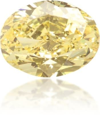Loose Diamond - OVAL 1.03ct Fancy Intense Yellow SI1: Loose Diamond - OVAL 1.03ct Fancy Intense Yellow SI1 Source: Natural Shape: OVAL Carats: 1.03 Color: Fancy Intense Yellow Certification: NONE Video: