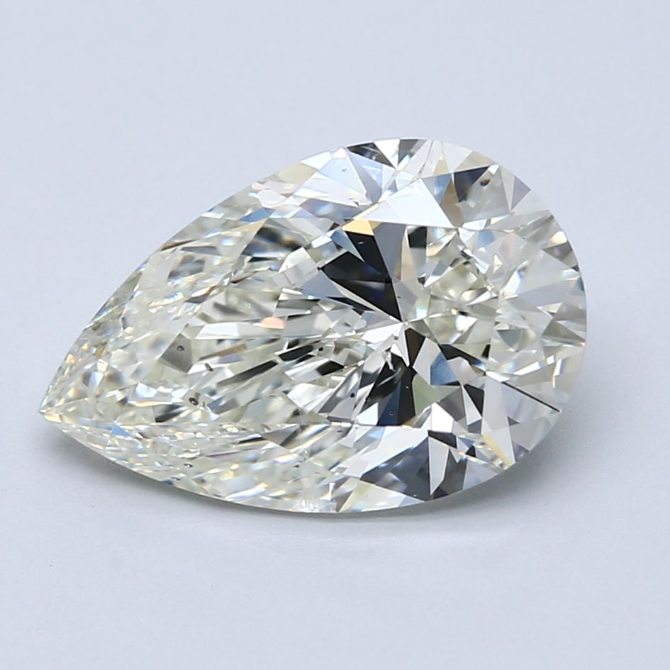 Loose Diamond - PEAR 4.02ct K SI2: Loose Diamond - PEAR 4.02ct K SI2 Source: Natural Mined Diamond Shape: PEAR Carats: 4.02 Color: K Clarity: SI2 Certification: GIA Condition: Pre-Owned PLEASE NOTE: Framed, Large, or heavy items do not