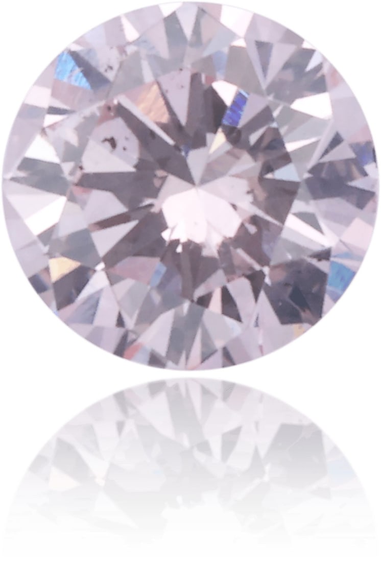 Loose Diamond - ROUND 0.24ct Fancy Light Pink SI2: Loose Diamond - ROUND 0.24ct Fancy Light Pink SI2 Source: Natural Shape: ROUND Carats: 0.24 Color: Fancy Light Pink Certification: GIA Video: