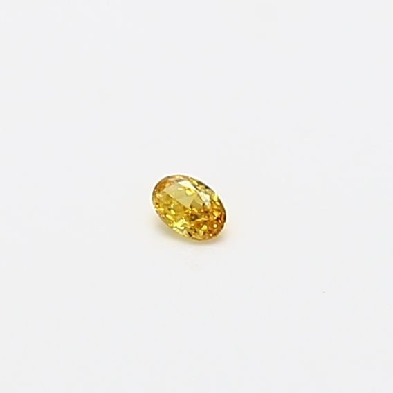 Loose Diamond - OVAL 0.07ct Fancy Vivid Orangey Yellow: Loose Diamond - OVAL 0.07ct Fancy Vivid Orangey Yellow Source: Natural Shape: OVAL Carats: 0.07 Color: Fancy Vivid Orangey Yellow Certification: GIA Video: