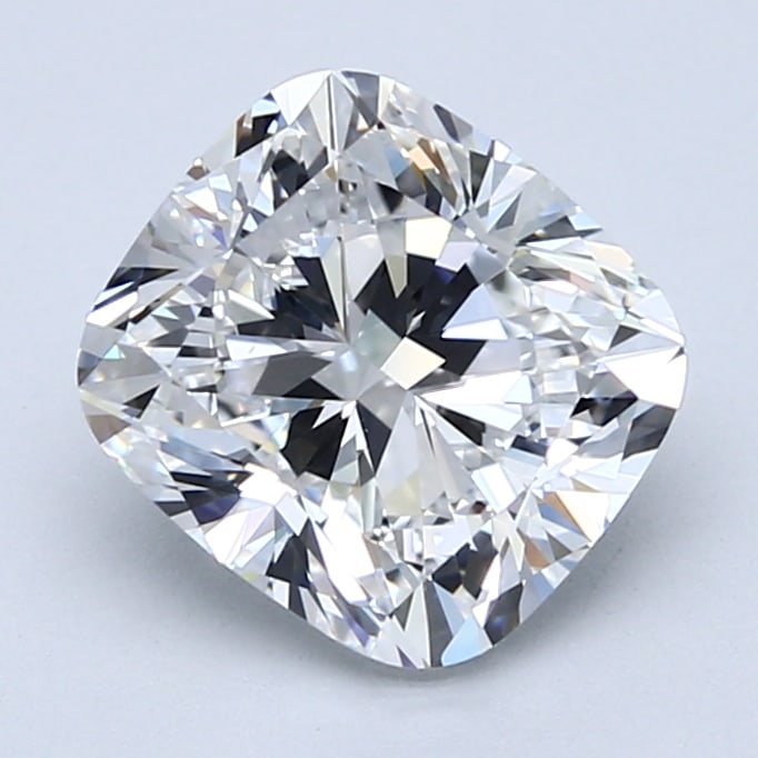 Loose Diamond - CUSHION 3.02ct E VVS2: Loose Diamond - CUSHION 3.02ct E VVS2 Source: Natural Mined Diamond Shape: CUSHION Carats: 3.02 Color: E Clarity: VVS2 Certification: GIA Condition: Pre-Owned PLEASE NOTE: Framed, Large, or heavy item