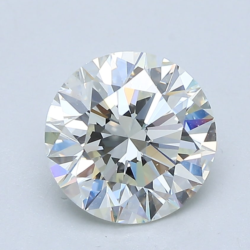 Loose Diamond - Round 2ct J VS2: Loose Diamond - Round 2ct J VS2 Source: Natural Mined Diamond Shape: Round Carats: 2 Color: J Clarity: VS2 Certification: GIA Condition: Pre-Owned PLEASE NOTE: Framed, Large, or heavy items do not hav