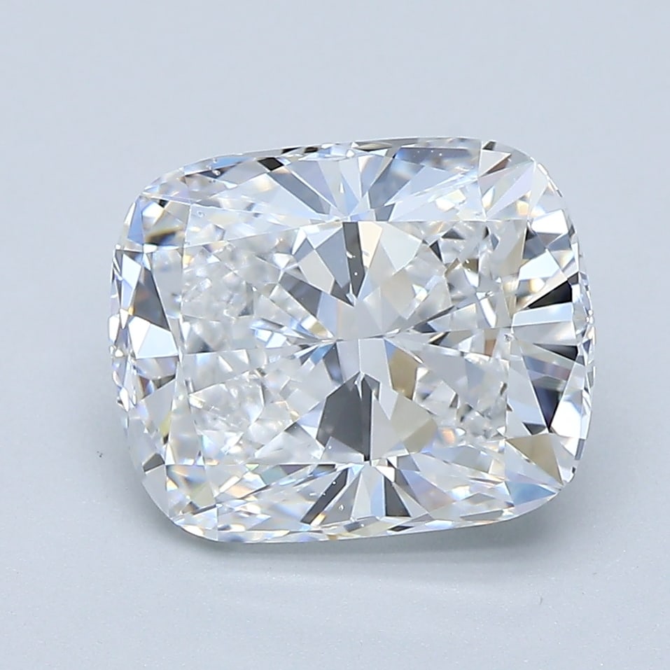 Loose Diamond - CUSHION 3.01ct D VS2: Loose Diamond - CUSHION 3.01ct D VS2 Source: Natural Mined Diamond Shape: CUSHION Carats: 3.01 Color: D Clarity: VS2 Certification: GIA Condition: Pre-Owned PLEASE NOTE: Framed, Large, or heavy items 