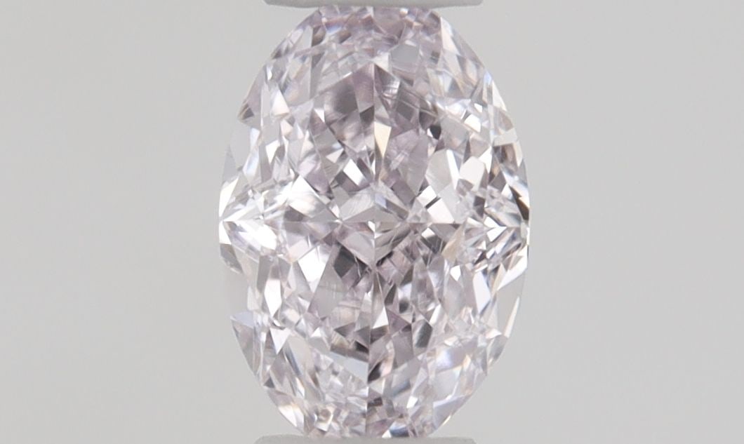 Loose Diamond - OVAL 0.21ct Fancy Light Purplish Pink SI1: Loose Diamond - OVAL 0.21ct Fancy Light Purplish Pink SI1 Source: Natural Shape: OVAL Carats: 0.21 Color: Fancy Light Purplish Pink Certification: GIA Video: