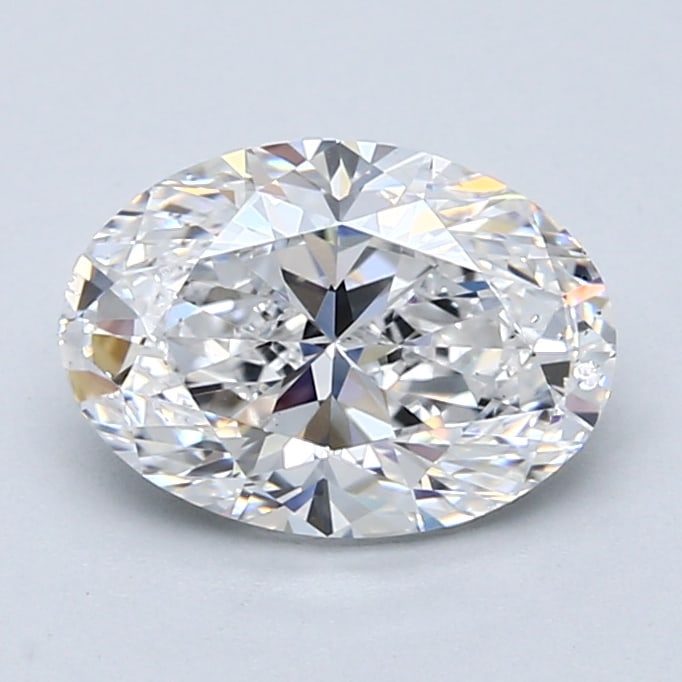 Loose Diamond - OVAL 2ct D SI1: Loose Diamond - OVAL 2ct D SI1 Source: Natural Mined Diamond Shape: OVAL Carats: 2 Color: D Clarity: SI1 Certification: GIA Condition: Pre-Owned PLEASE NOTE: Framed, Large, or heavy items do not have 