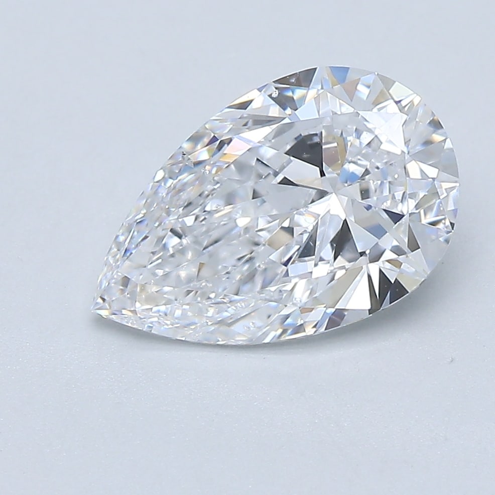 Loose Diamond - PEAR 2.01ct D SI1: Loose Diamond - PEAR 2.01ct D SI1 Source: Natural Mined Diamond Shape: PEAR Carats: 2.01 Color: D Clarity: SI1 Certification: GIA Condition: Pre-Owned PLEASE NOTE: Framed, Large, or heavy items do not
