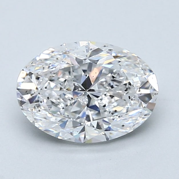 Loose Diamond - OVAL 1.5ct D I1: Loose Diamond - OVAL 1.5ct D I1 Source: Natural Mined Diamond Shape: OVAL Carats: 1.5 Color: D Clarity: I1 Certification: GIA Condition: Pre-Owned PLEASE NOTE: Framed, Large, or heavy items do not hav