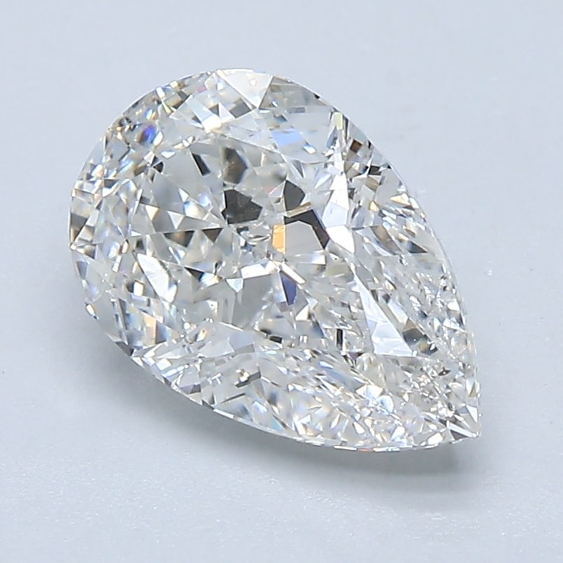 Loose Diamond - PEAR 2.01ct H SI2: Loose Diamond - PEAR 2.01ct H SI2 Source: Natural Mined Diamond Shape: PEAR Carats: 2.01 Color: H Clarity: SI2 Certification: GIA Condition: Pre-Owned PLEASE NOTE: Framed, Large, or heavy items do not