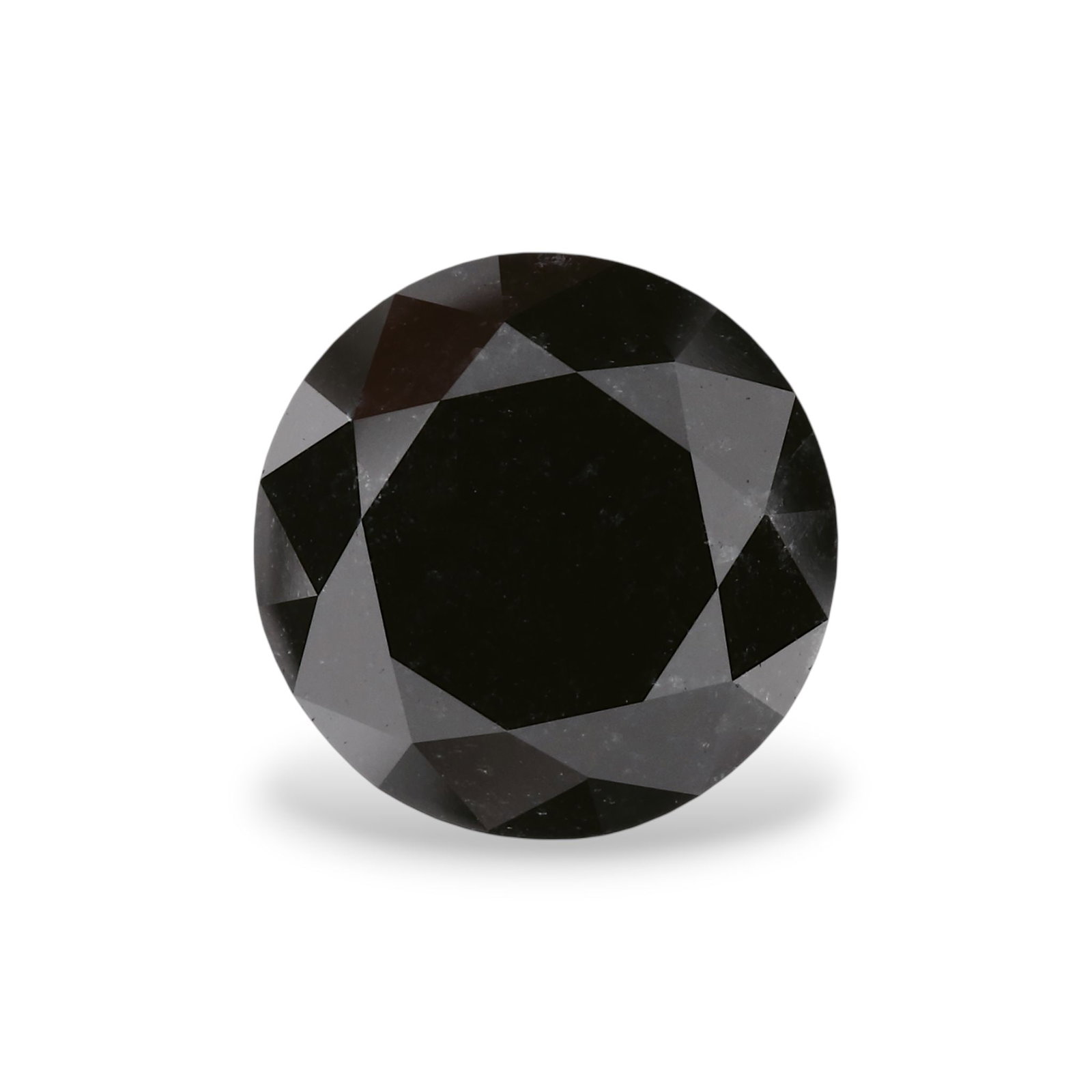 Loose Diamond - ROUND 3.83ct Fancy Black VVS2: Loose Diamond - ROUND 3.83ct Fancy Black VVS2 Source: Natural Shape: ROUND Carats: 3.83 Color: Fancy Black Certification: GIA Video: