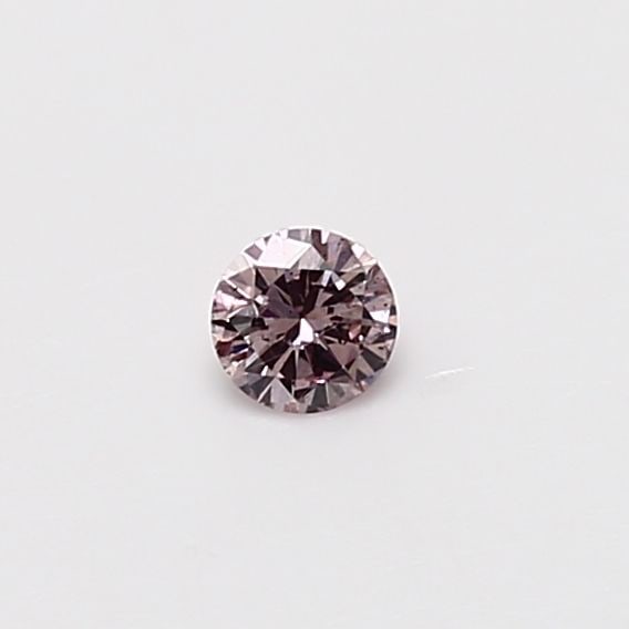 Loose Diamond - ROUND 0.12ct Fancy Purplish Pink SI2: Loose Diamond - ROUND 0.12ct Fancy Purplish Pink SI2 Source: Natural Shape: ROUND Carats: 0.12 Color: Fancy Purplish Pink Certification: GIA Video: