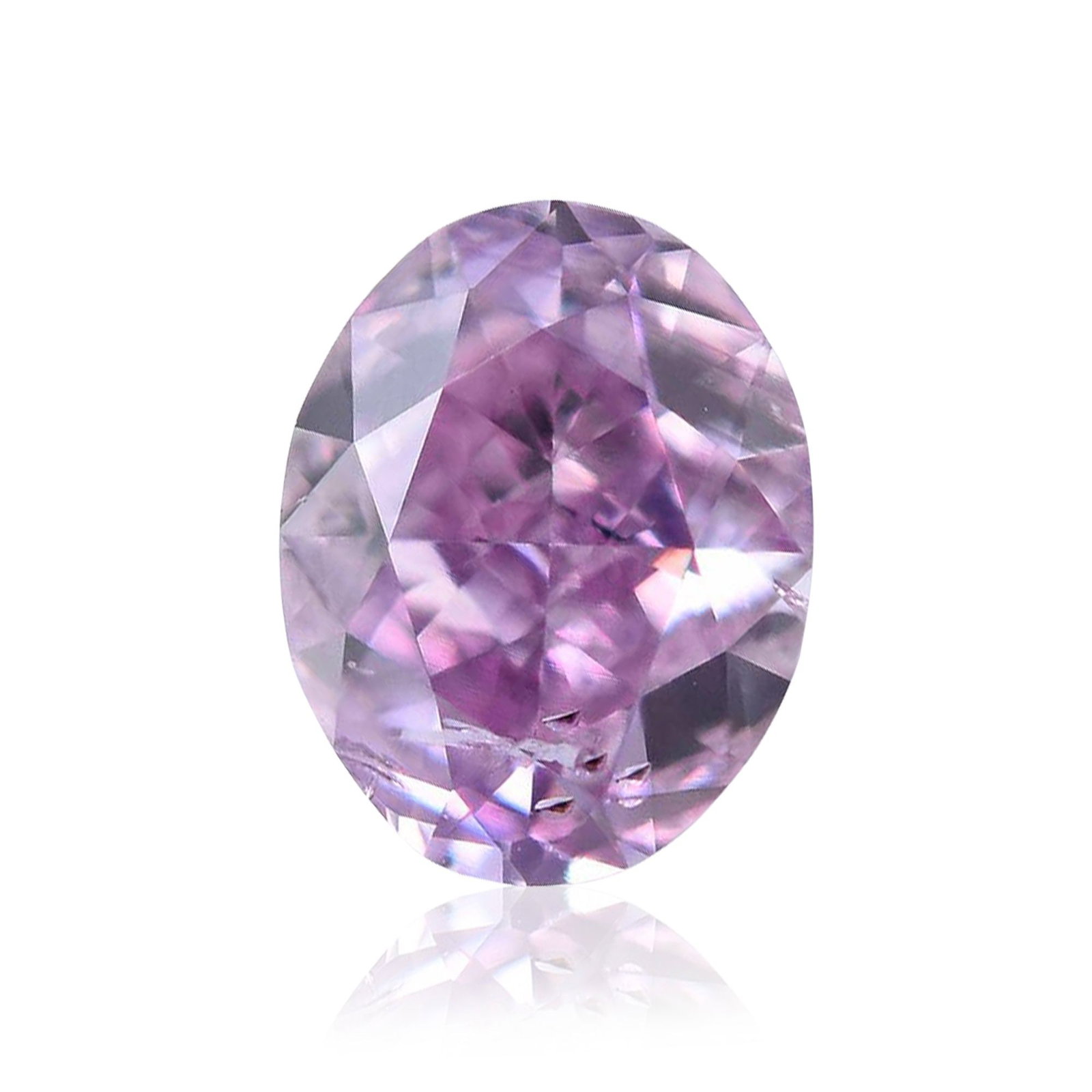 Loose Diamond - OVAL 0.22ct Fancy Intense Purple Pink I1 (1 of 1)