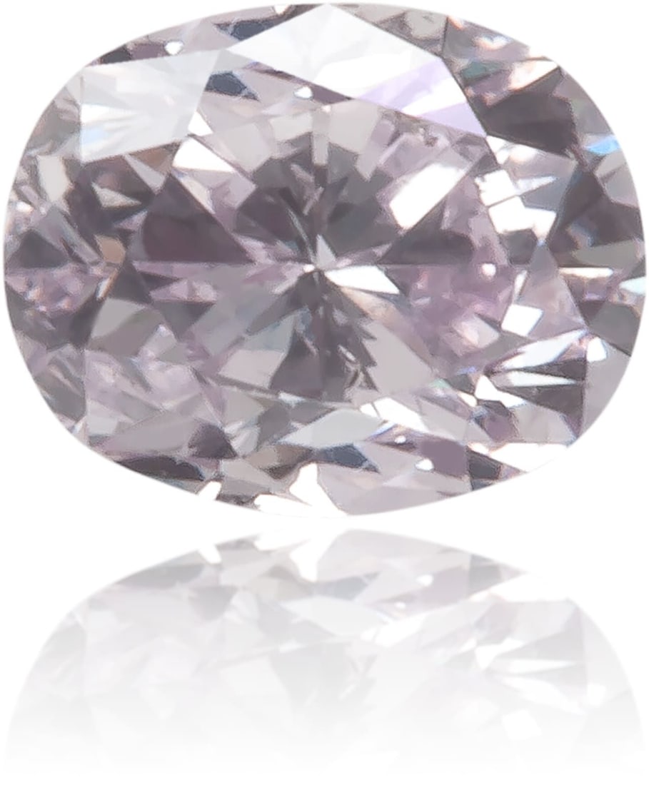 Loose Diamond - OVAL 0.12ct Pink Purple SI1: Loose Diamond - OVAL 0.12ct Pink Purple SI1 Source: Natural Shape: OVAL Carats: 0.12 Color: Pink Purple Certification: IGI PLEASE NOTE: Framed, Large, or heavy items do not have shipping costs include