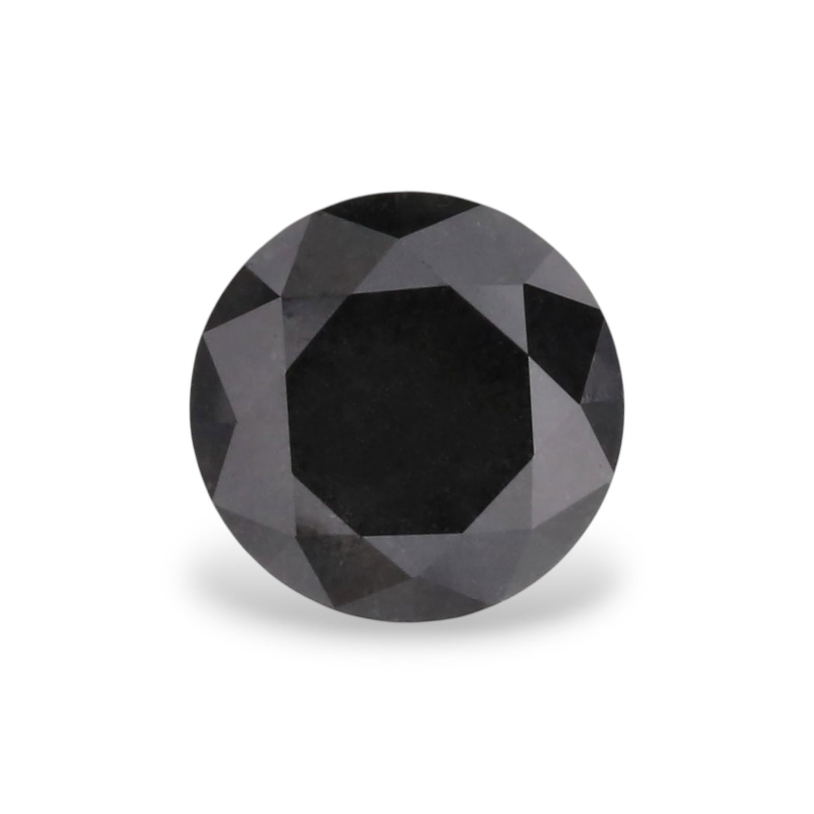 Loose Diamond - ROUND 0.6ct Fancy Black VVS2: Loose Diamond - ROUND 0.6ct Fancy Black VVS2 Source: Natural Shape: ROUND Carats: 0.6 Color: Fancy Black Certification: GIA Video: