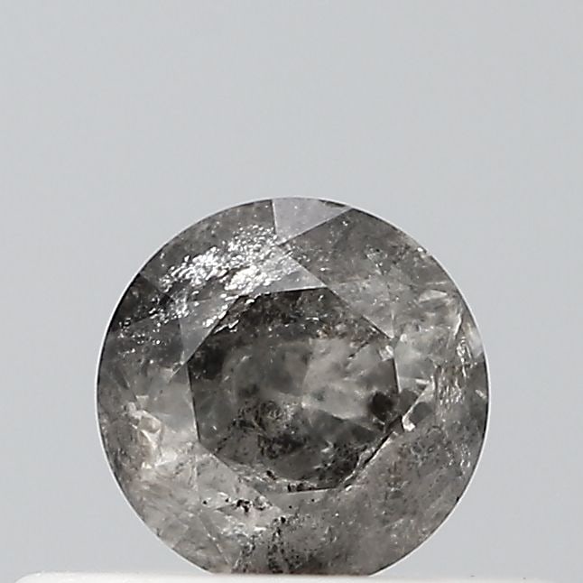 Loose Diamond - ROUND 0.26ct Salt and Pepper VVS2: Loose Diamond - ROUND 0.26ct Salt and Pepper VVS2 Source: Natural Shape: ROUND Carats: 0.26 Color: Salt and Pepper Certification: NONE Video: