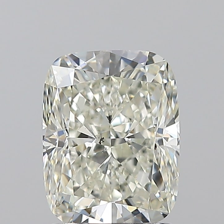 Loose Diamond - CUSHION 1.7ct K SI1: Loose Diamond - CUSHION 1.7ct K SI1 Source: Natural Mined Diamond Shape: CUSHION Carats: 1.7 Color: K Clarity: SI1 Certification: GIA Condition: Pre-Owned PLEASE NOTE: Framed, Large, or heavy items do