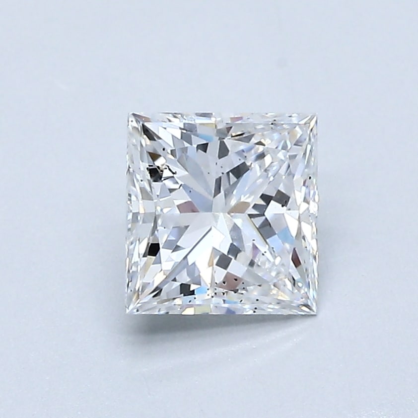 Loose Diamond - PRINCESS 1.06ct E SI2: Loose Diamond - PRINCESS 1.06ct E SI2 Source: Natural Mined Diamond Shape: PRINCESS Carats: 1.06 Color: E Clarity: SI2 Certification: GIA Condition: Pre-Owned PLEASE NOTE: Framed, Large, or heavy item