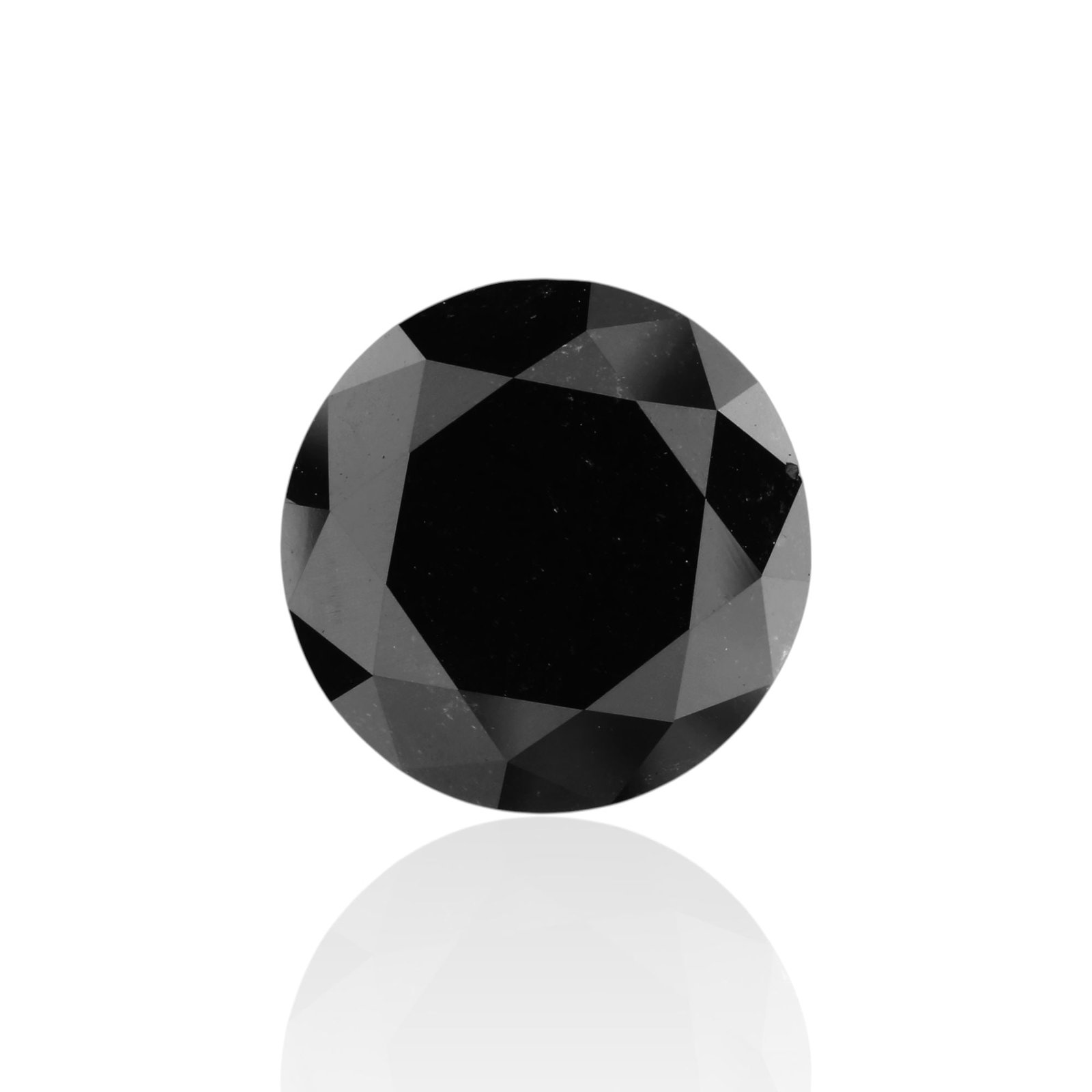 Loose Diamond - ROUND 5.98ct Fancy Black VVS2: Loose Diamond - ROUND 5.98ct Fancy Black VVS2 Source: Natural Shape: ROUND Carats: 5.98 Color: Fancy Black Certification: GIA Video: