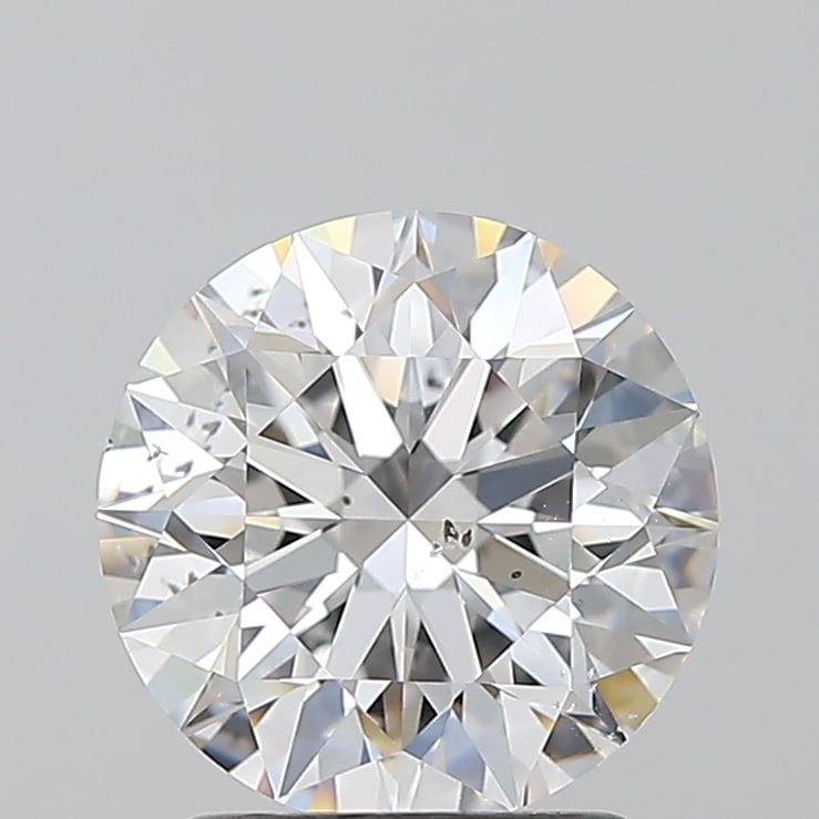 Loose Diamond - Round 1.8ct E SI2: Loose Diamond - Round 1.8ct E SI2 Source: Natural Mined Diamond Shape: Round Carats: 1.8 Color: E Clarity: SI2 Certification: GIA Condition: Pre-Owned PLEASE NOTE: Framed, Large, or heavy items do not