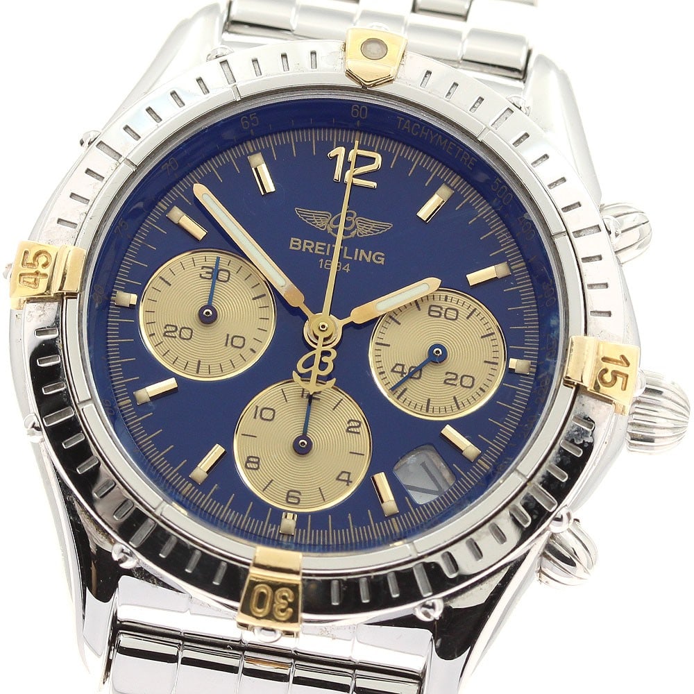 Breitling Chrono Cockpit B30012 automatic chronograph wristwatch date: Breitling Chrono Cockpit B30012 automatic chronograph wristwatch date Breitling Chrono Cockpit wristwatch with automatic movement, chronograph, and date display. This unisex model features a navy dial
