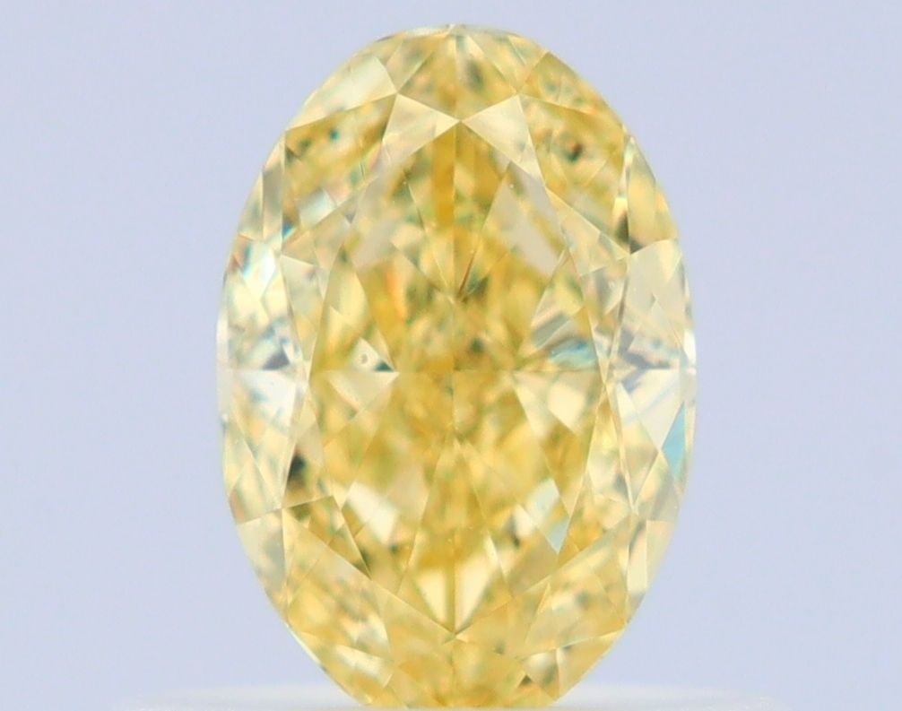 Loose Diamond - OVAL 0.5ct Fancy Yellow VS2: Loose Diamond - OVAL 0.5ct Fancy Yellow VS2 Source: Natural Shape: OVAL Carats: 0.5 Color: Fancy Yellow Certification: GIA Video:
