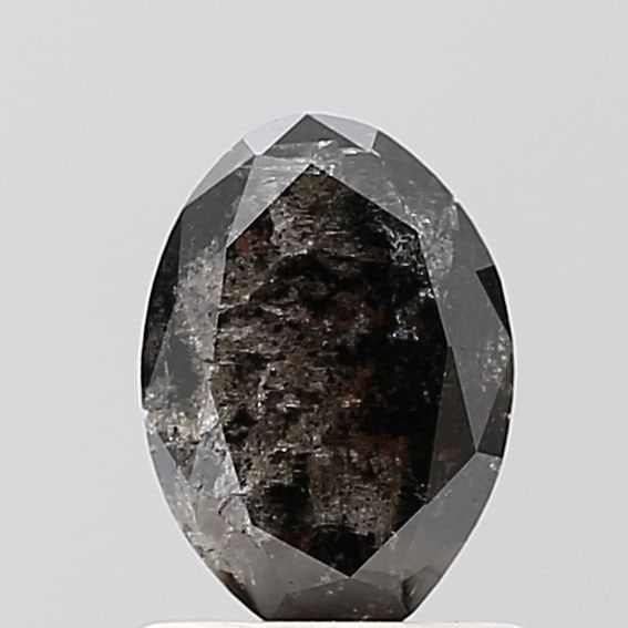 Loose Diamond - OVAL 0.86ct Salt and Pepper VS1 (1 of 1)